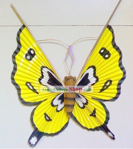 Chinesische Handmade Craft Schmetterling Fan