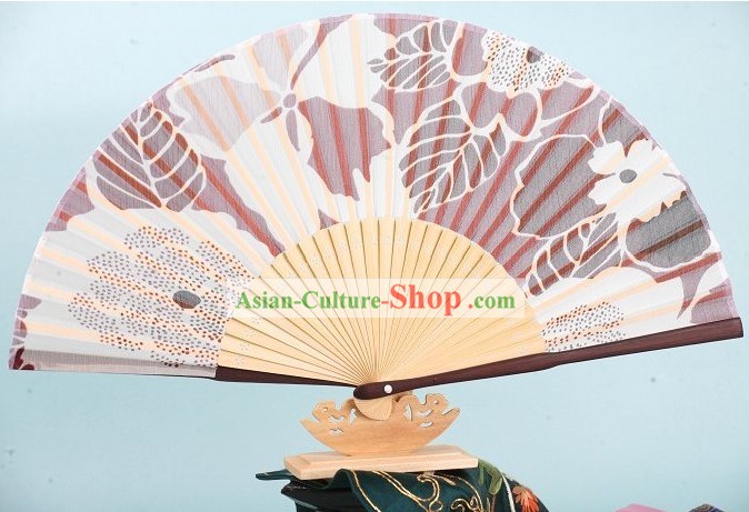 Japanische Handmade Flowers Silk Fan