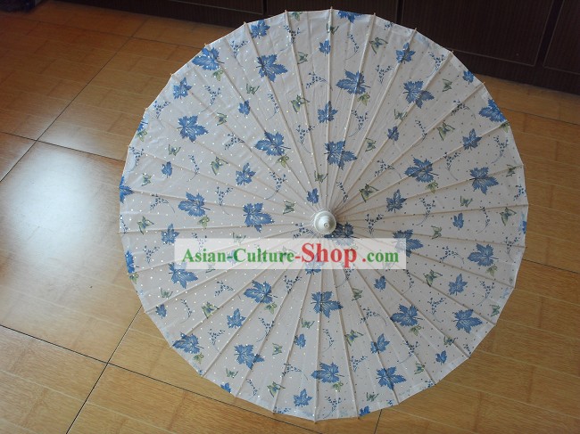 Chinese Hand Made Flower Dance Umbrella