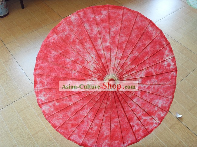 Chinese Hand Made Red Cloud Umbrella