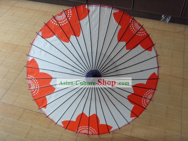 Wagasa 전통 손 일본의 우산을 제작