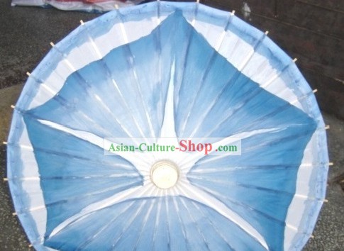 Chinese Traditional Silk Flower Dance Umbrella