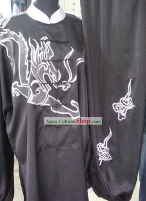 Chinese Professional Black Dragon Sifu Tai Chi Uniform
