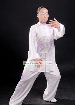 Arts martiaux chinois Tai Chi Blouse et pantalon Ensemble complet