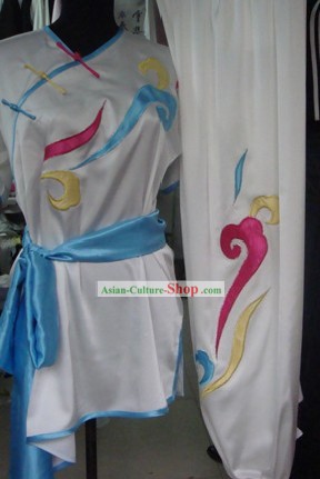 中国の古典刺繍クラウドカンフー制服
