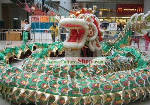 Supreme Wettbewerb und Parade Large Wool Dragon Dance Kostüm komplett Set für Kinder