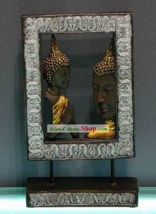 東南アジアタイの仏の芸術の図