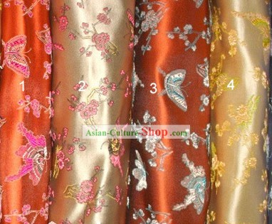 Traditionelle Schmetterling Silk Fabric