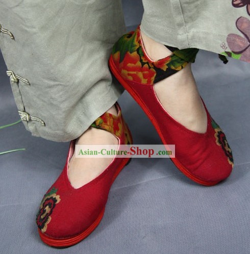 Sapatos estilo mandarim para as Mulheres