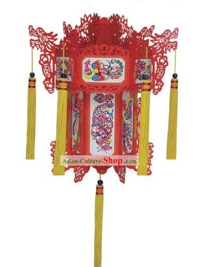 24インチ大きい中国フェニックス自分自身を宮殿のランタン飾り
