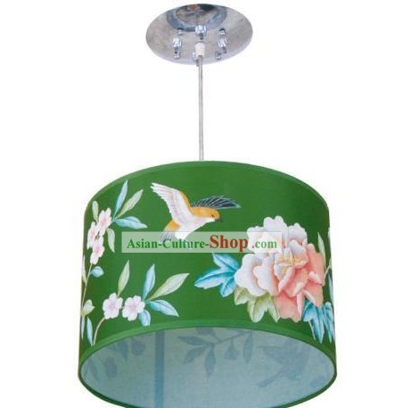Chinese Silk Handpainted Lantern/Palace Flower and Bird Lantern