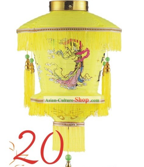 16 Inch Yellow Chang Er Lantern