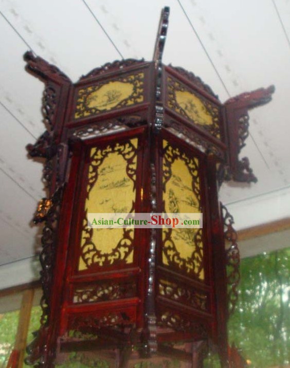 Chinese Traditional Landscape Palace Lantern
