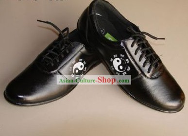 Chinese Professional Black Tai Chi (Taiji) Shoes/Kung Fu Shoes