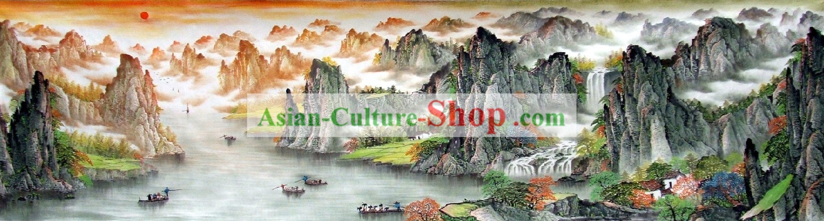 Traditional Chinese Moutain-Water Paintings