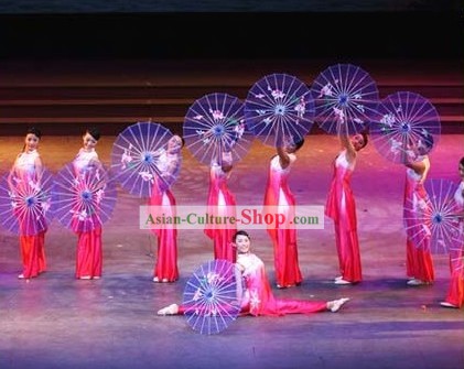 Chinese Traditional Dance Silk Umbrella Props