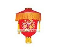 Traditional Chinese Happy Celebration Flower Lantern