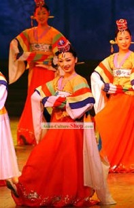 Traditional Korean Dance Costumes Complete Set