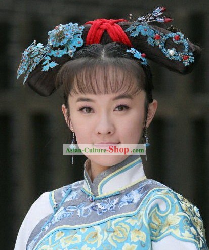 Chinese Classical Princess Manchu Hat