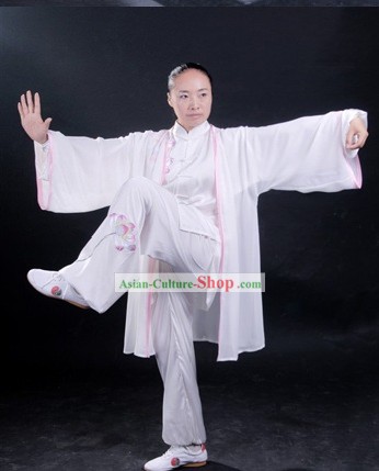 Chinese Classical Sifu Martial Arts Performance Uniform Complete Set
