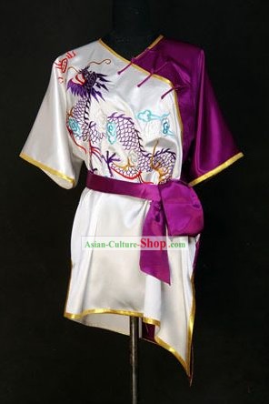 Chinas Kampfsport Tai Chi Bestickte Drachen Uniform
