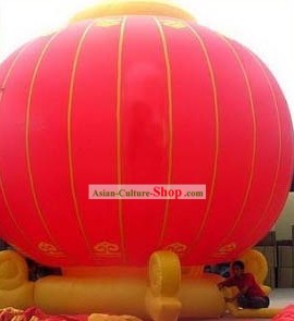 138 Inch Large Inflatable Red Palace Lantern