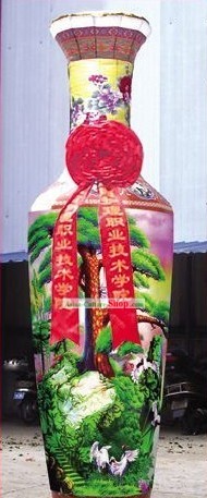 91 pouces haute Grand vase gonflables