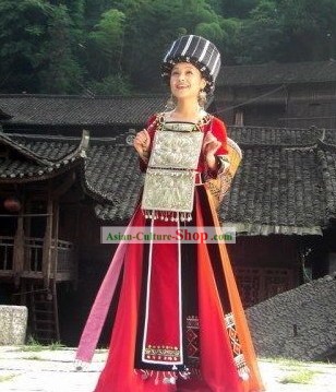 Traditionl Chinese Festival Celebration Stage Performance Dance Costumes
