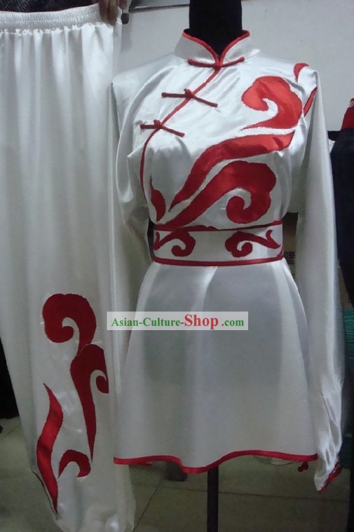 中国のシルク刺繍太極拳制服コンプリートセット