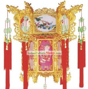 Large Chinese Palace Dragon Lantern