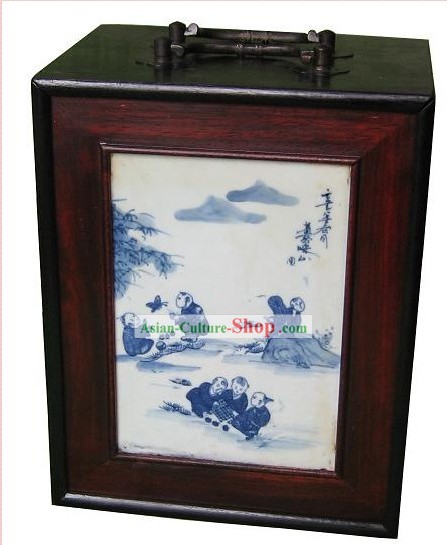 Chinese Classical Mahjong Wooden Box