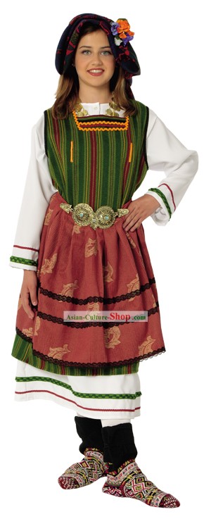 Metaxades женский традиционный костюм танца