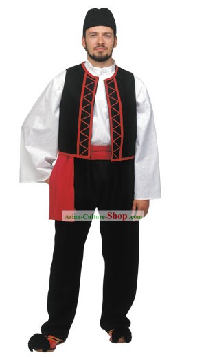 Sarakatsanos Мужской традиционный греческий костюм