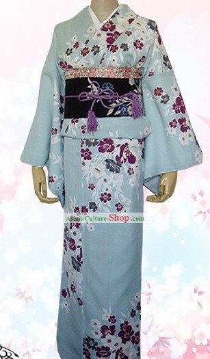 TRADIZIONALE giapponese Kimono Dress Set completo per le donne