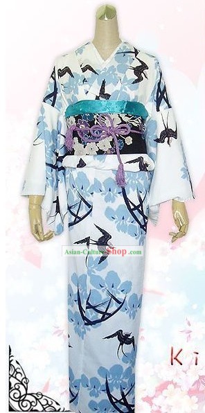 Традиционные японские кимоно принцесса Шелковый Установить