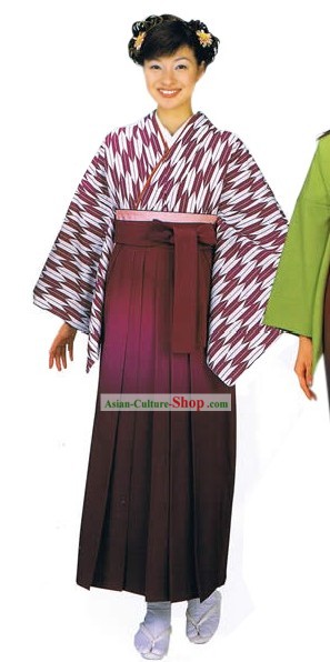 Древняя японская одежда для женщин