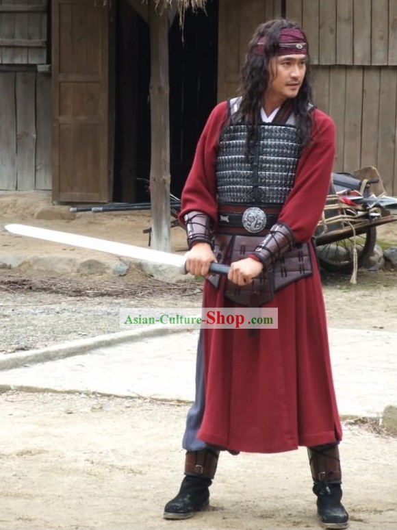 Ancient Korean Swordsman Costumes Complete Set