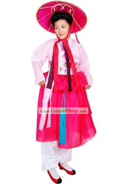 Traditional Korean Dance Costumes Set