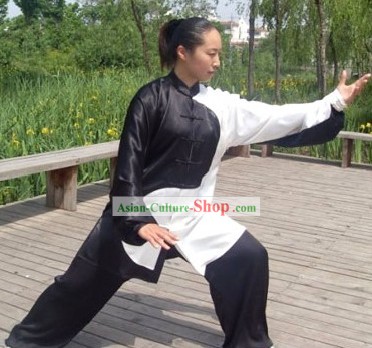 Traditional Chinese Silk Tai Chi Uniform Set