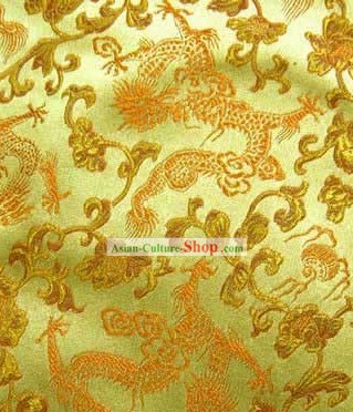 Classical Dragon Silk Fabric