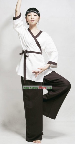 Chinese Cotton Tai Chi Kung Fu Clothing for Women