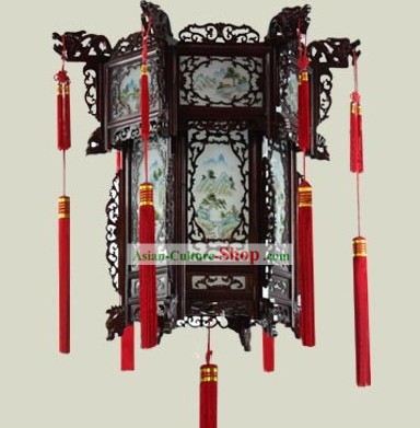 Chinese Classical Wooden Palace Lantern