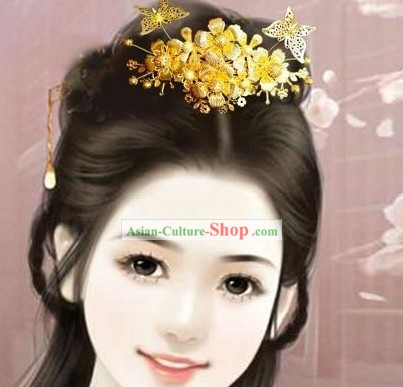 Chinese Handmade Bridal Hair Accessories