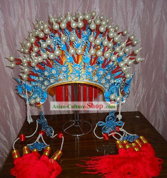Chinese Peking Opera Butterfly Phoenix Crown for Women