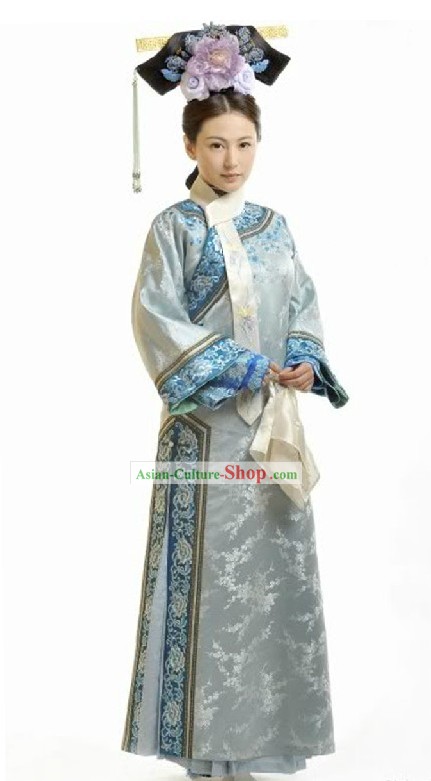 Bu Bu Jing Xin Qing Dynasty Chieftain Wife Clothing Complete Set