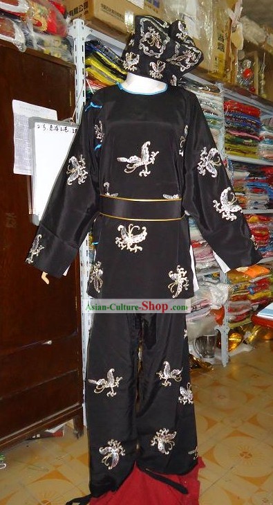 Chinese Peking Opera Male Costume Complete Set
