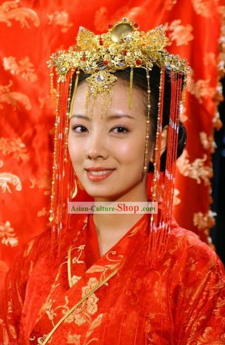 Ancient China Women's Bridal Wedding Hair Jewelry