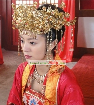 Ancient Chinese Princess Wedding Phoenix Coronet