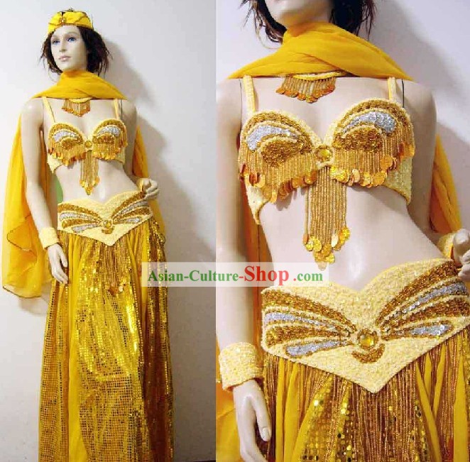 Ancient Belly Dance Costume Complete Set for Women