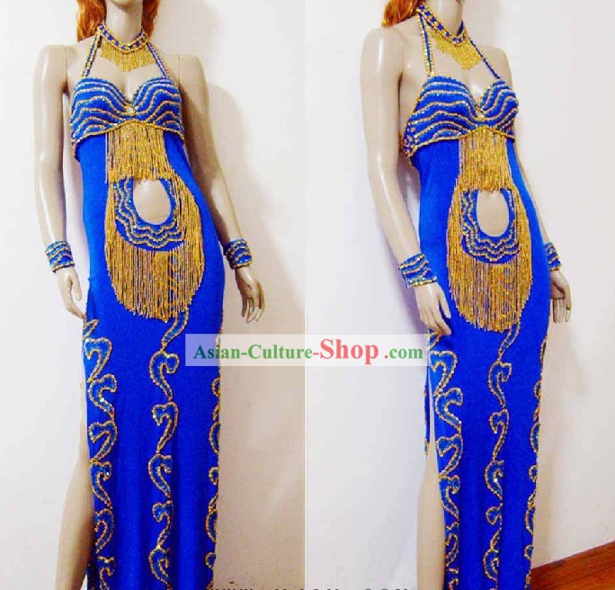 Top Egyptian Belly Dance Costumes Complete Set for Women